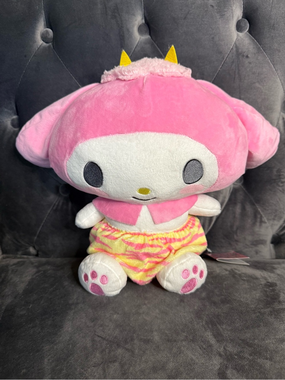 Sanrio My Melody "Oni" (Demon) Big Plush from the Yokai Parade collection